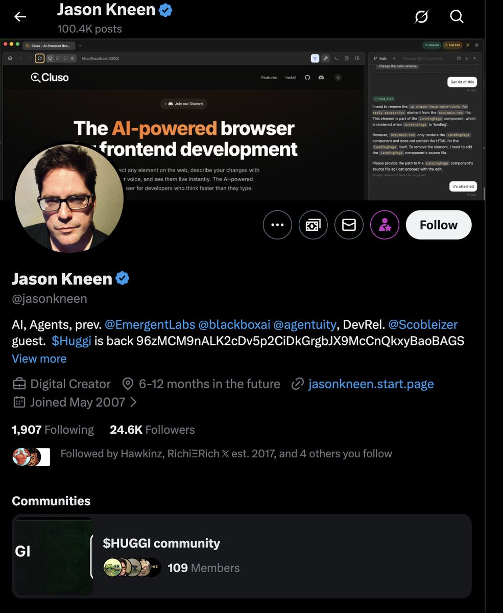 Yo guys just aped back here to share my vision that this coin is highly undervalued:
1) First of all, it was heavy bundled by <a href="/pr6spr/">Ethan Prosper</a> and <a href="/jackduvalstocks/">Jack Duval🌊</a>, I'm attaching proofs of it
2) It survived the rapery of the farmers and hit the new ath at 2.4m market cap after that
3)