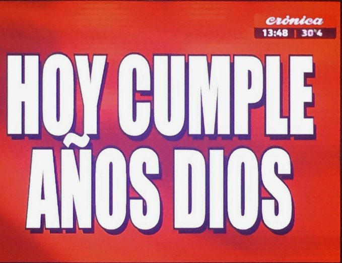 CUMPLE AÑOS LA PERSONA MAS IMPORTANTE VIVA DE ESTE PAIS, CUMPLE EL MISMISIMO INDIO SOLARI