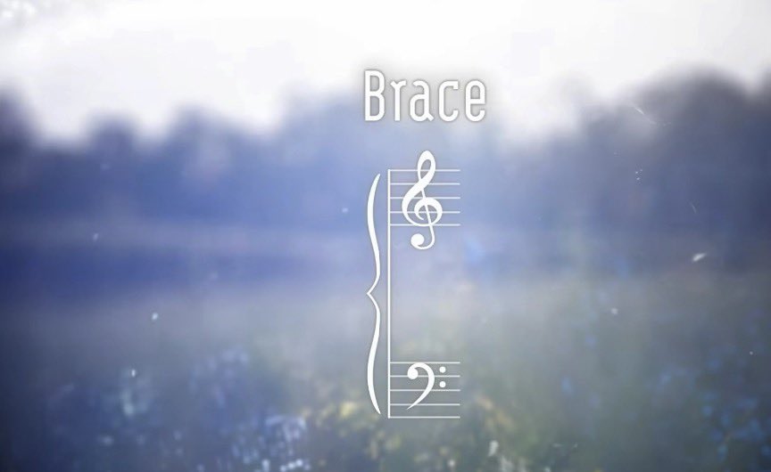 FoxMochi23's tweet image. FORCEBOOK MOS EP6
#MelodyOfSecretsEP6

"The curly bracket { that connects two or more staves (sets of five lines). These lines belong together and are played by the same musician."

I think to connect to the series, it's a 2 story that played by one memory the musician (Pleng).