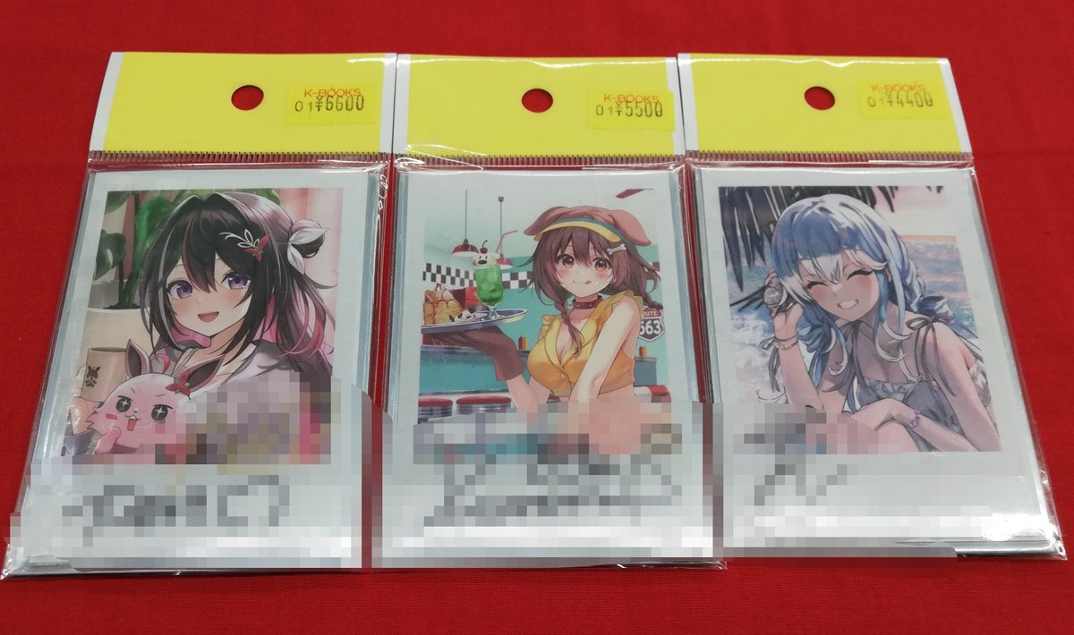 入荷情報】 『ホロライブ』より ◇直筆メッセージ＆箔押し複製サイン