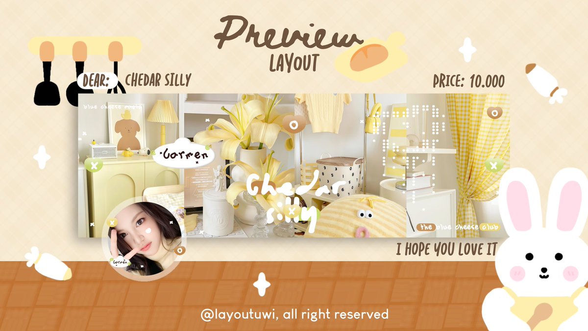 layoutuwi's tweet image. help repost? thanks!

halo, aku bawa layout ready stock carmen, wony, ian terbaru free retext, yg bisa di take di dm-ku atau bisa langsung ke wa-ku wa.me/628568361174 sekarang juga. Yuk jajan🎀🤎🌼 #zonauang