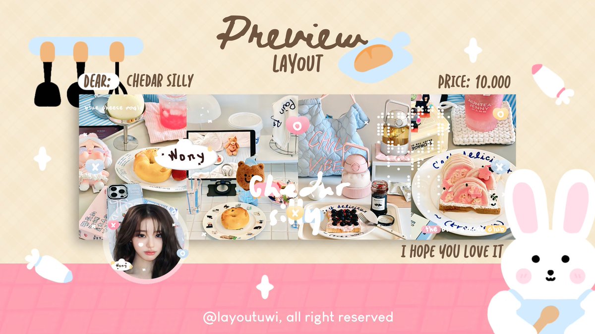 layoutuwi's tweet image. help repost? thanks!

halo, aku bawa layout ready stock carmen, wony, ian terbaru free retext, yg bisa di take di dm-ku atau bisa langsung ke wa-ku wa.me/628568361174 sekarang juga. Yuk jajan🎀🤎🌼 #zonauang