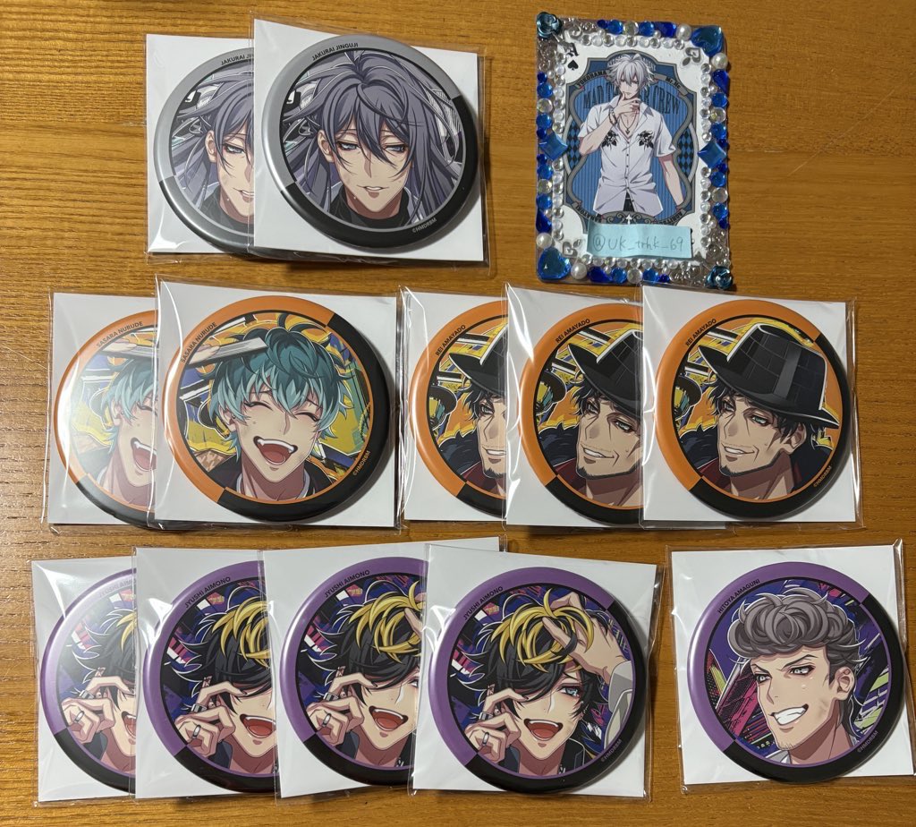 交換】ヒプノシスマイク ヒプマイ ヒプムビ リバイバル 缶バッジ 譲