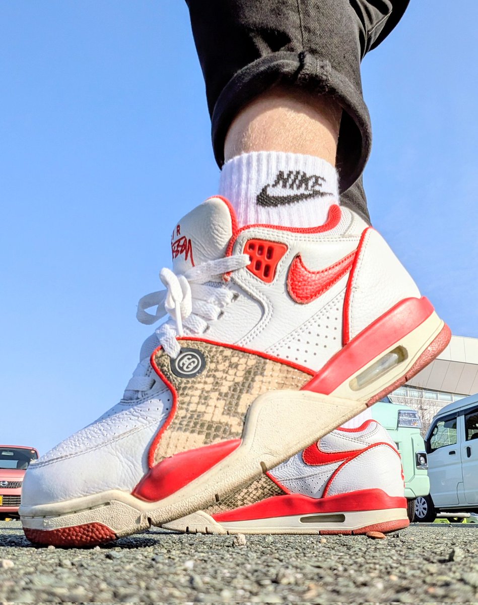 jamjamindigo's tweet photo. Stussy × Nike Air Flight 89 Low SP "White Habanero Red"
今日はグランメッセ熊本にて
イベント🎪出店です✨ https://t.co/jPtPOR6pgf