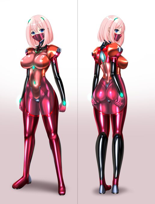 ぴっちりパイロットスーツちゃんです! 