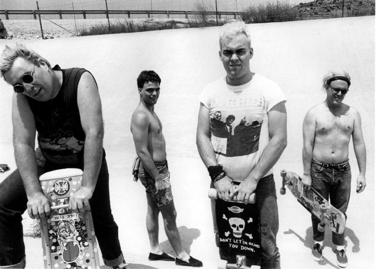 SurfThrash's tweet photo. Skating and Punk Rock go a long ways back. 

Ian MacKaye (Minor Threat) and Henry Rollins (Black Flag)
JFA (Jodie Fosters Army)
Big Boys
Mike Muir (Suicidal Tendencies) and Jim Muir https://t.co/PsYOBS3h6T