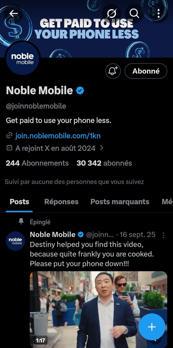 0xTandia's tweet photo. @AndrewYang @joinnoblemobile Done https://t.co/xNtaLqKEJk