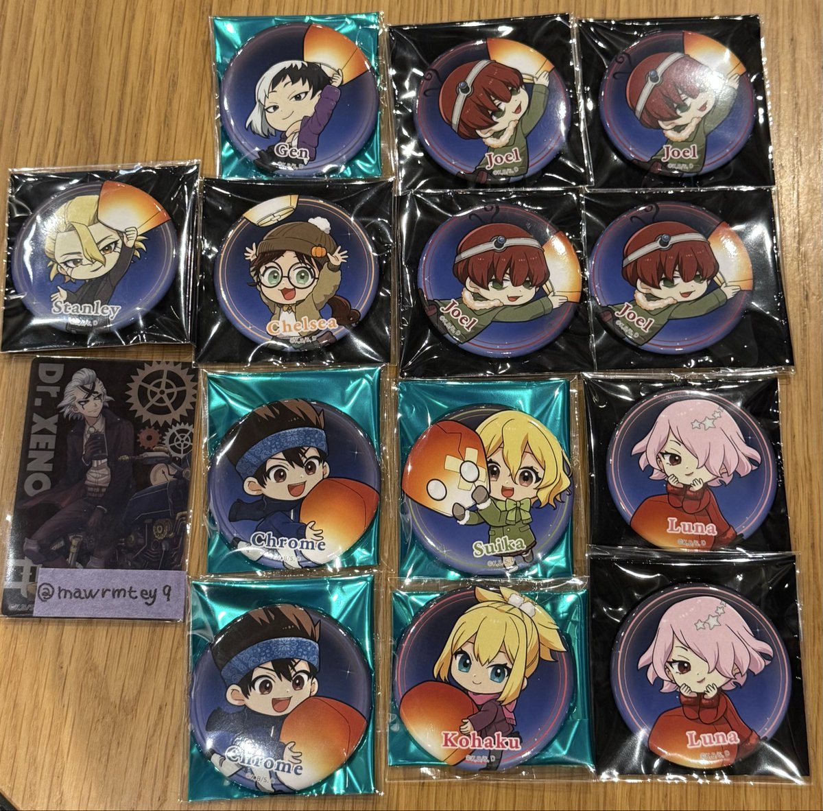 dr.stone スカイランタン エテルノレシ 缶バッジ スタンリー 50個 Dr