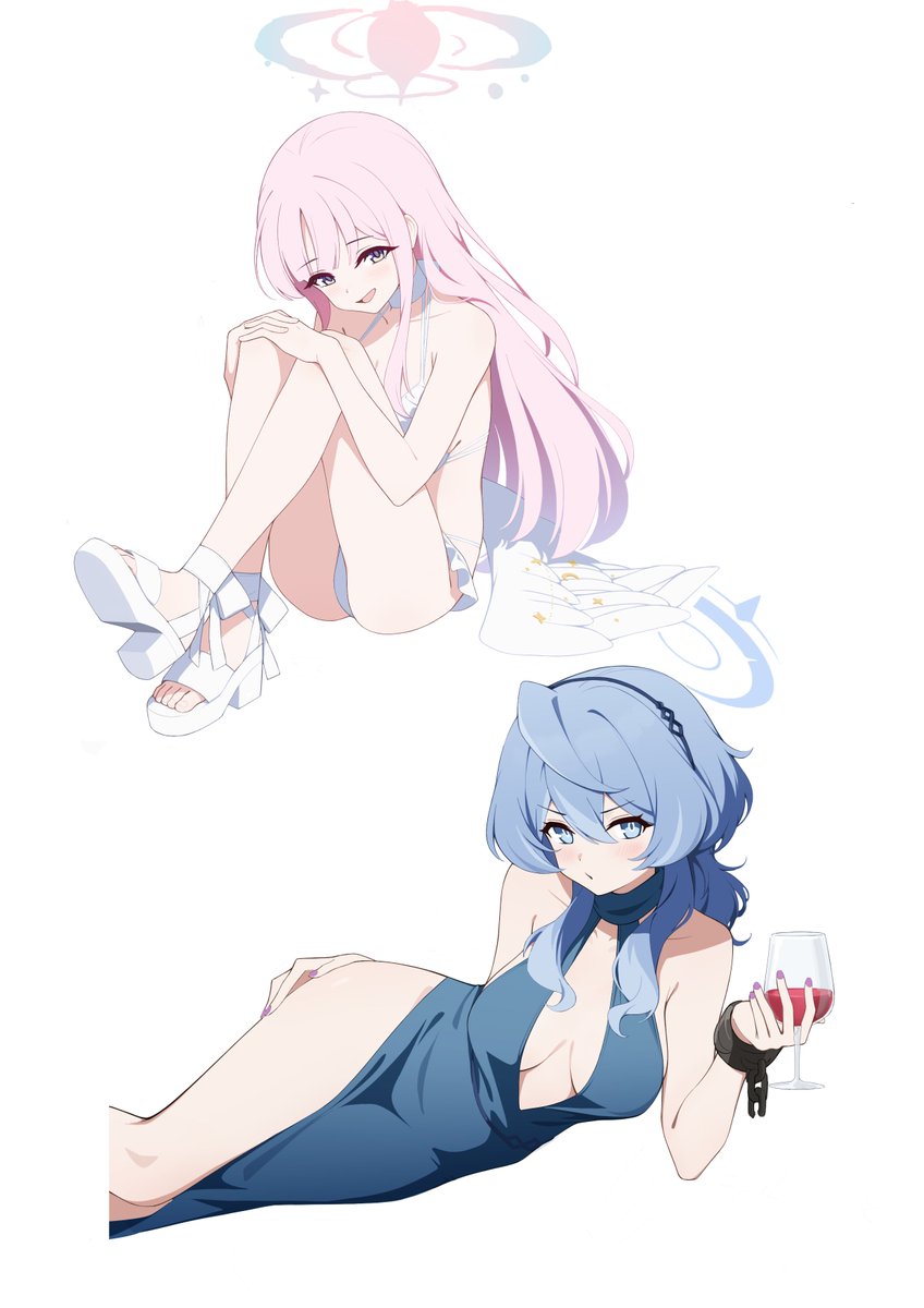 #ブルアカ アコ&amp;ミカ