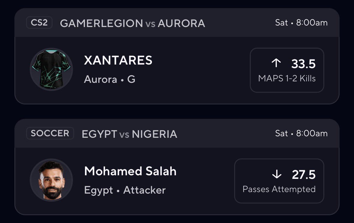 GoalKickProps's tweet image. Soccer/Cs2 Collab ⚽️🔫

Collab w/ @AWPerDFS 

Running it back let’s go back to back