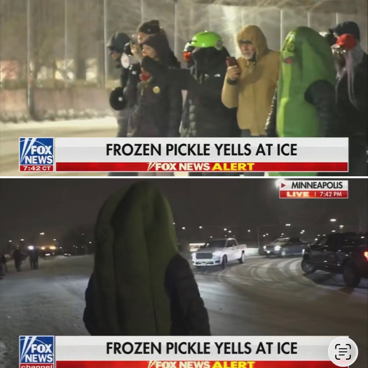 TheTNHoller's tweet image. This is what Stephen Miller is calling an “insurrection”