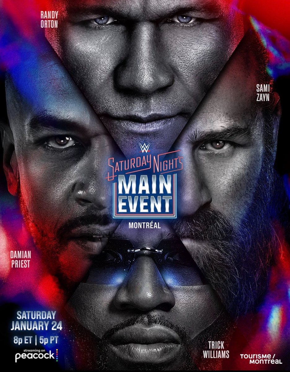 The 4-Way at Saturday Night’s Main Event to determine the #1 contender for the Undisputed Championship is officially set.

Randy Orton vs. Trick Williams vs. Damian Priest vs. Sami Zayn