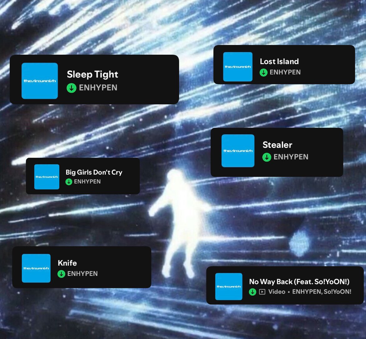 fatejaywon's tweet image. ꪮৎ ˚⋆streaming proof #enhypen "knife" by @fatejaywon ⋆˚ ꪮৎ