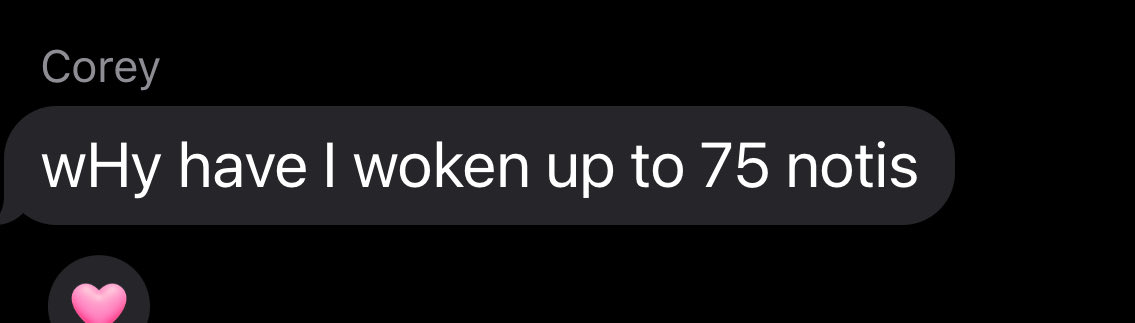 POV: the hockey was on