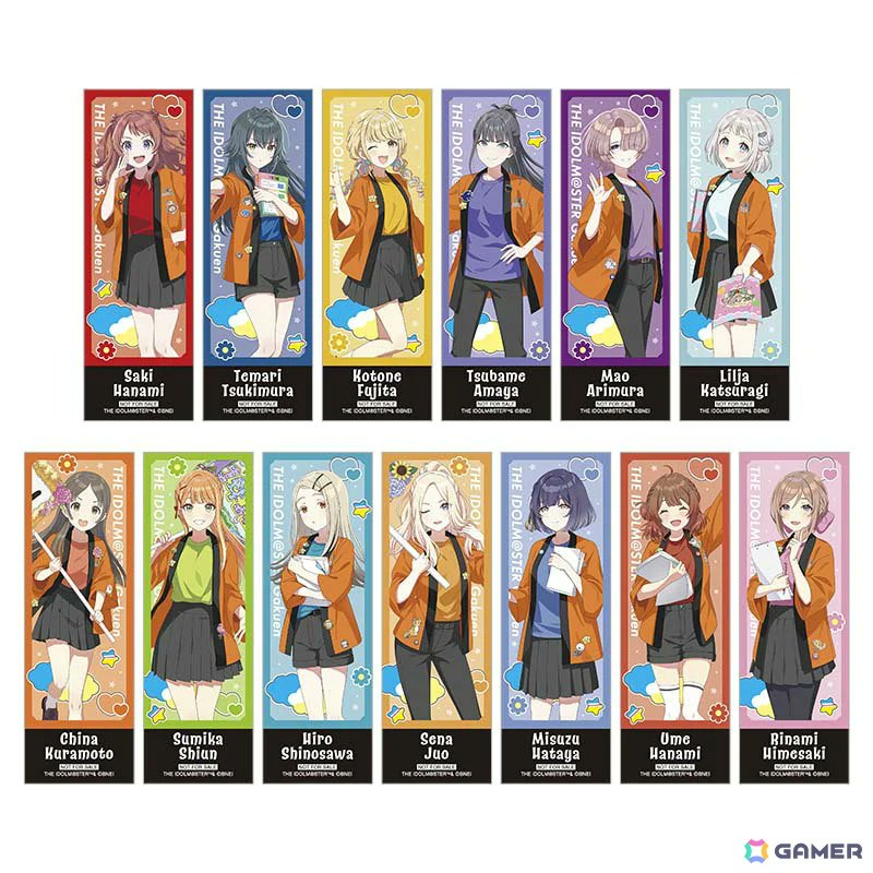 学マス」初星文化祭をテーマにした描き下ろしグッズが2月28日に