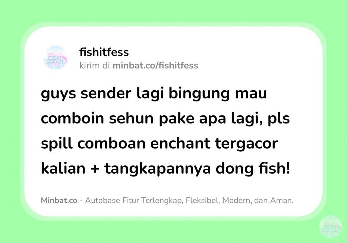 FISH IT FESS ‼️ WTT CANTUMIN UNAME tweet media