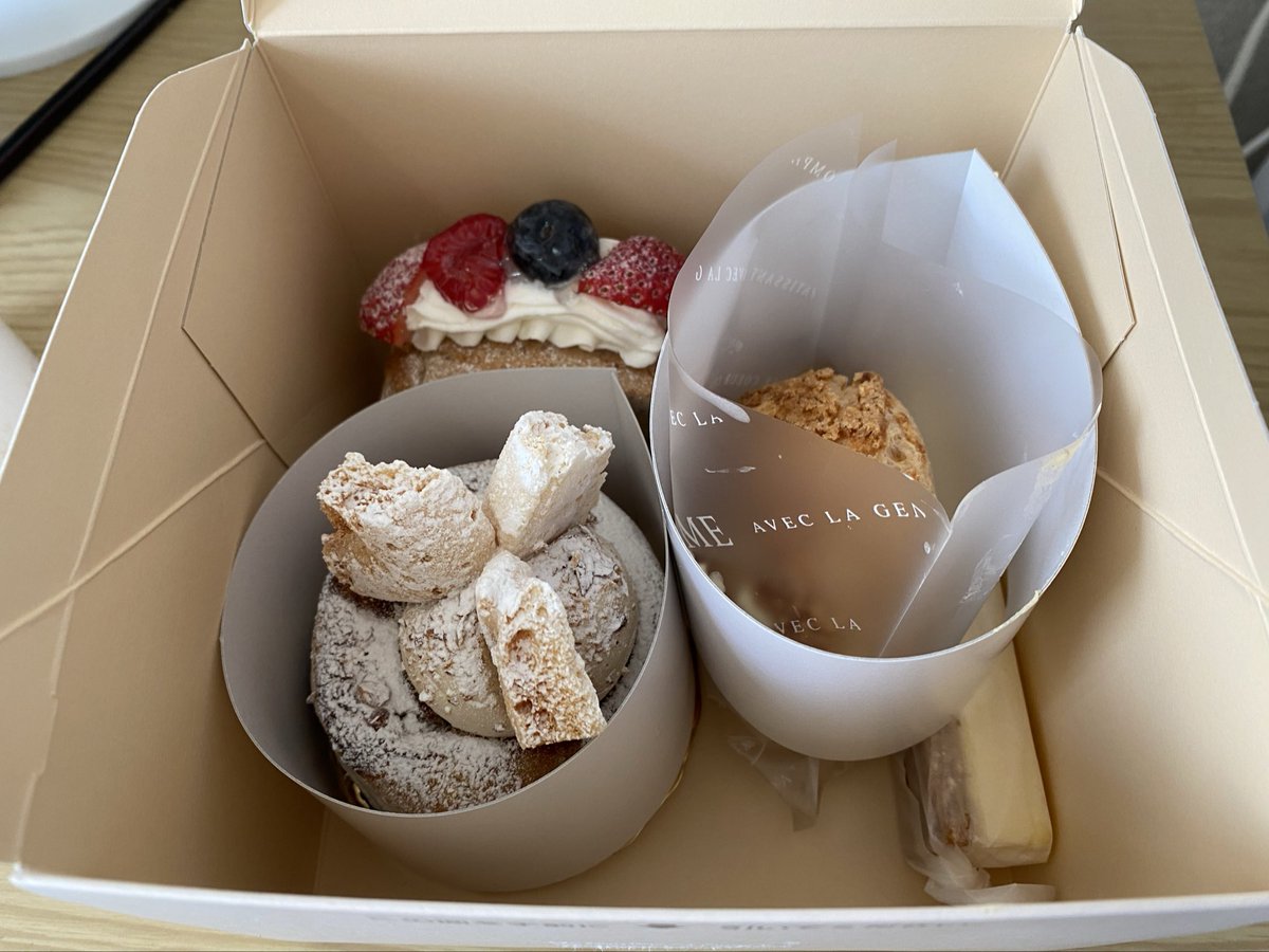 1週間早い
誕生日をお祝いしてもらった