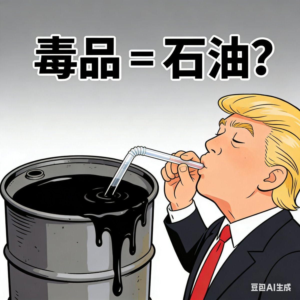 特朗普:毒品就是石油！