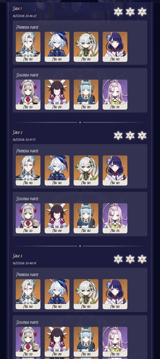 Inneffa's tweet image. this was WAY too easy (columbina noelle and aino unbuilt)