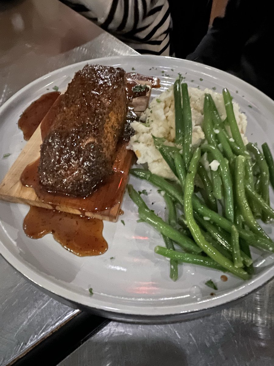 Retro Metro—yum yum get ya some! Chilean Sea Bass and Salmon are exquisite and exceptionally flavorful.