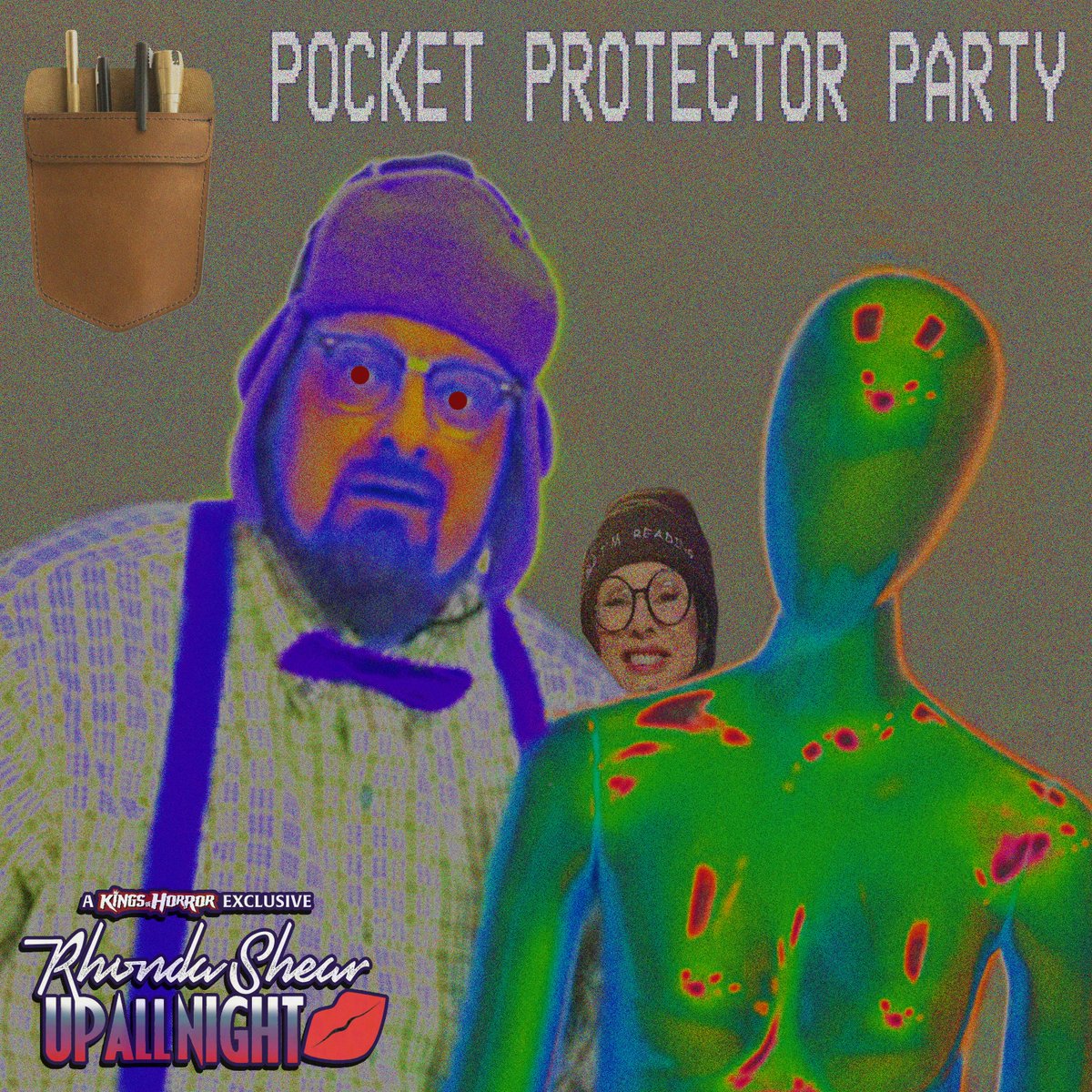 New Devo-esque song featured on Up All Night! 

POCKET PROTECTOR PARTY! Available now on @bandcamp and other streaming services! 

Shake your party pants!

LINK: johnbrennan.bandcamp.com/track/pocket-p…

<a href="/RhondaShear/">Rhonda Shear</a> <a href="/KingsofHorror/">Kings of Horror</a> 
#assaultofthepartynerds