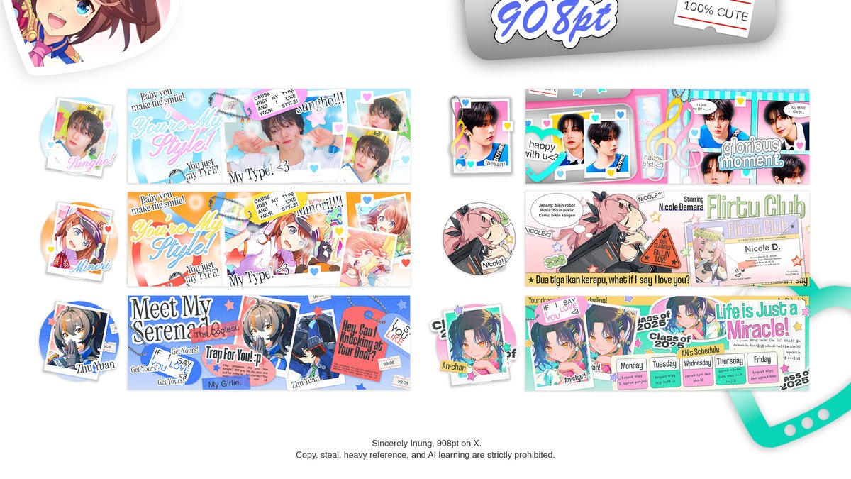 908pt's tweet image. A repost are very appreciated!

I'm searching for new BA friends krn udah lama gak on disini hihi :3 sekalian #izin setor set up n anak baru aku! Kalau ada yang nggak aman boleh di infokan sajaaa. Tengkiu n pls befriend with me 𐔌*ˊᵕˋ*𐦯

#zonauang #zonaba