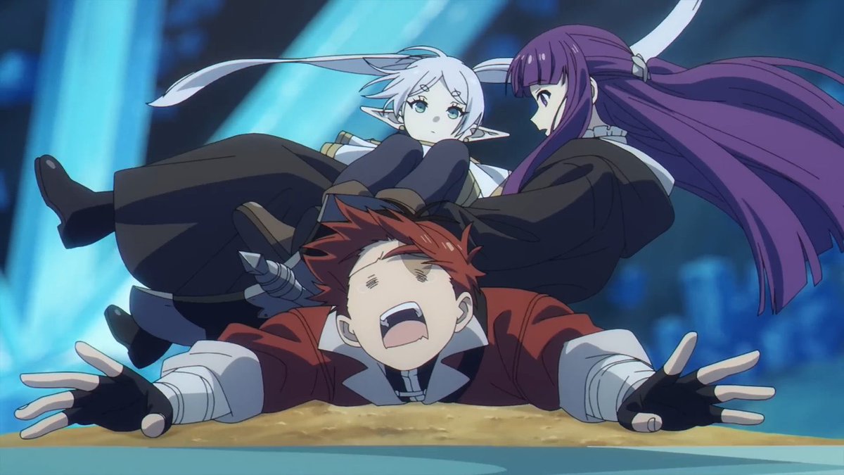 kangminjlee's tweet image. &amp;gt;compelling trio dynamic
&amp;gt;soothing art, stellar animation
&amp;gt;incredible soundtrack
&amp;gt;timeless themes of honor, loyalty, and heroism
&amp;gt;emotional depth
&amp;gt;elf

Frieren is easily top 5 anime of all time. Today's Frieren episode was simple yet so immersive and captivating. Peak is back