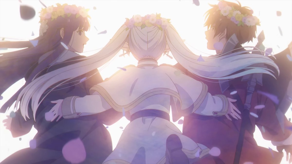 kangminjlee's tweet image. &amp;gt;compelling trio dynamic
&amp;gt;soothing art, stellar animation
&amp;gt;incredible soundtrack
&amp;gt;timeless themes of honor, loyalty, and heroism
&amp;gt;emotional depth
&amp;gt;elf

Frieren is easily top 5 anime of all time. Today's Frieren episode was simple yet so immersive and captivating. Peak is back