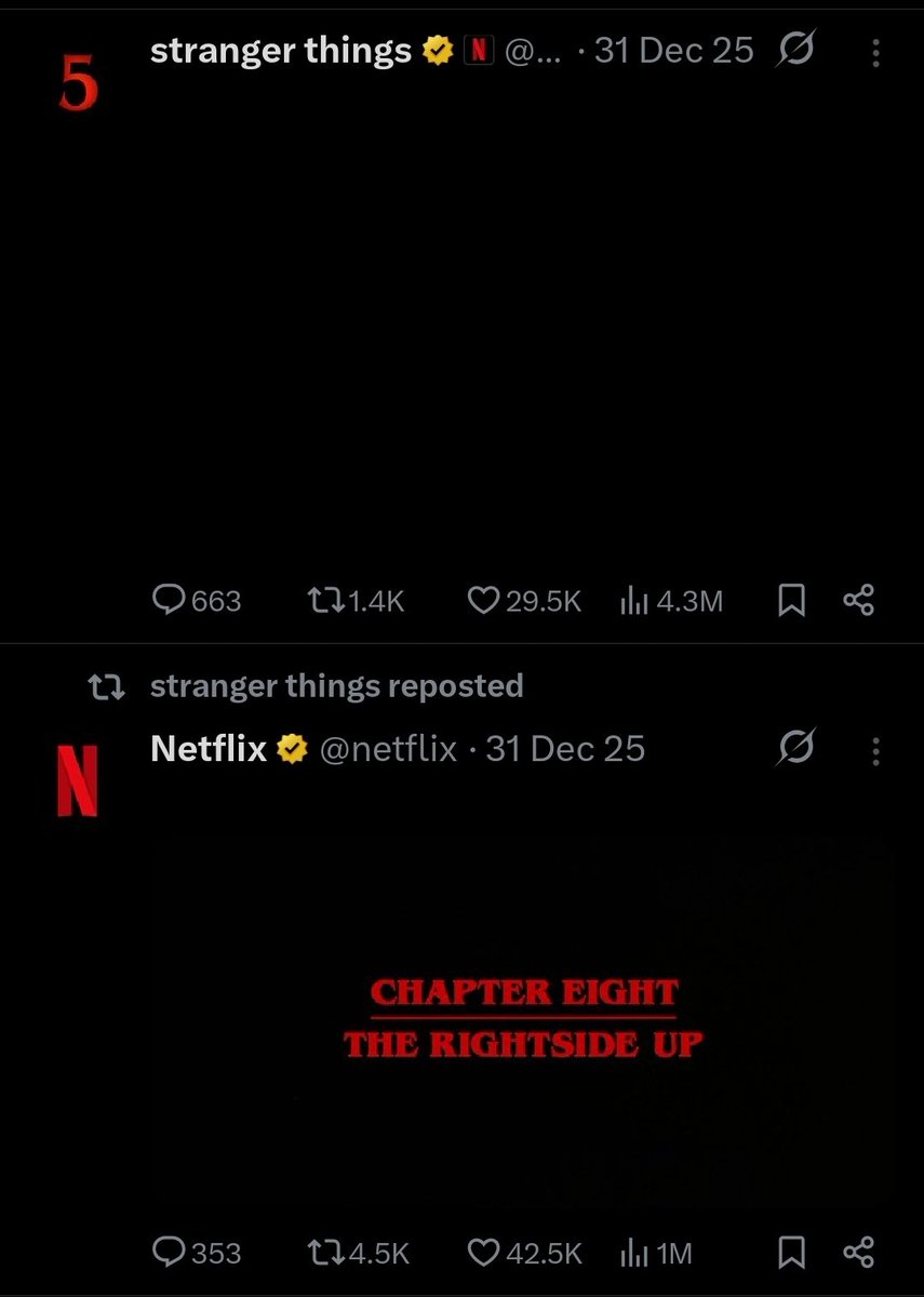 buildspell's tweet image. This was crazy to me!!🕰

#conformitygate #StrangerThings5 #StrangerThings
