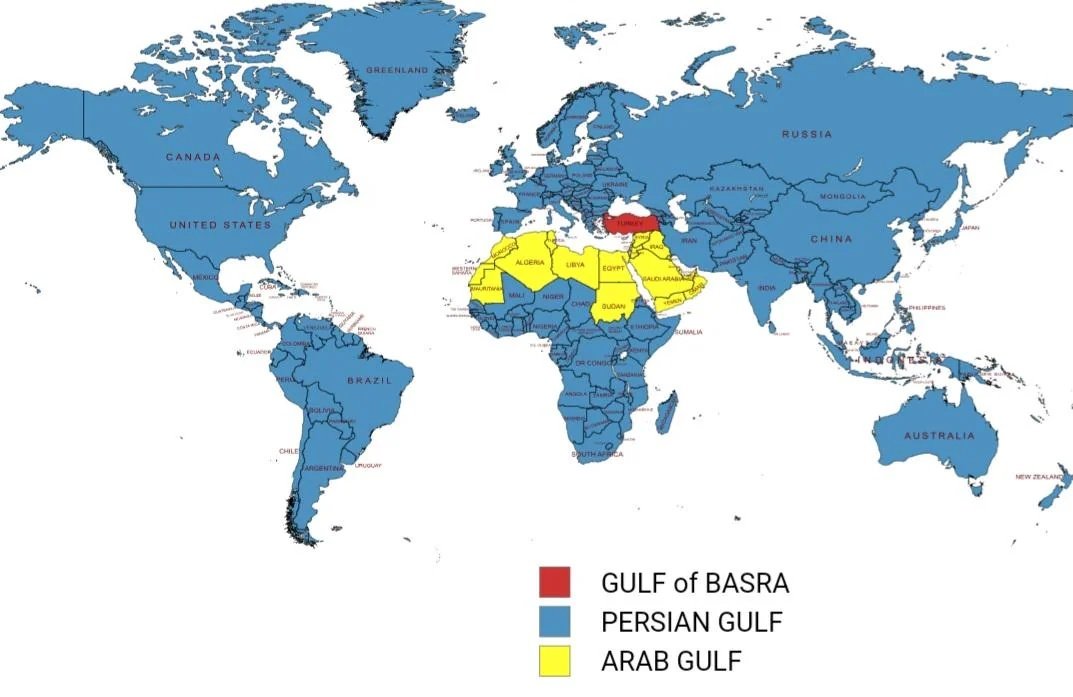 theepicmap's tweet image. Names of the Persian Gulf