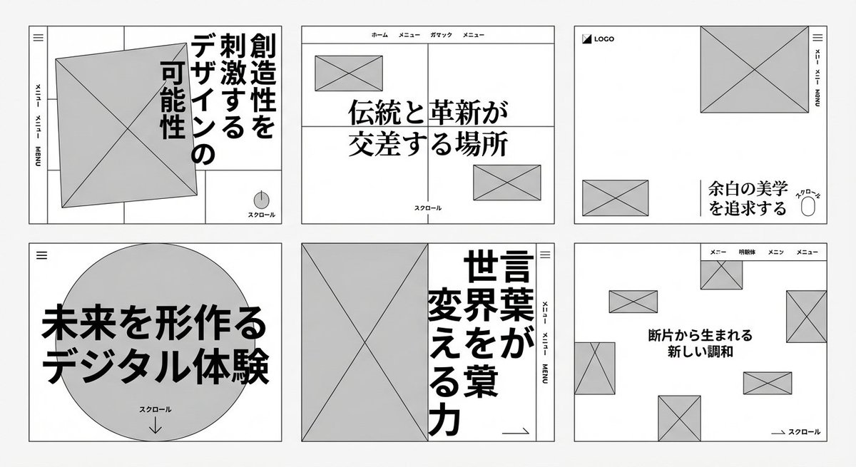 困った時に使えるFVのワイヤーフレーム集 v2