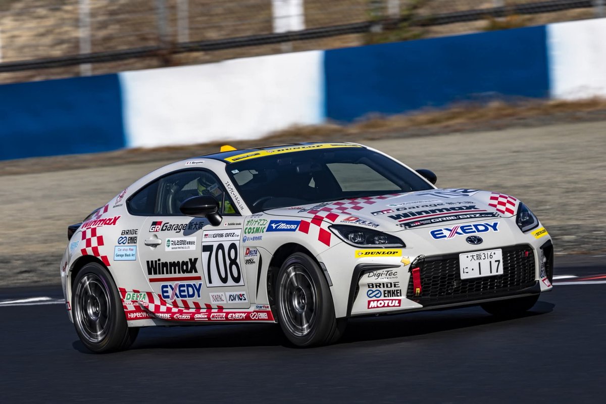 2026年デルタモータースポーツ
TGR GR86/BRZ Cupプロフェッショナルシリーズに＃32市森 友明＃708丸山 陽平2名を起用いたします。応援宜しくお願いいたします。