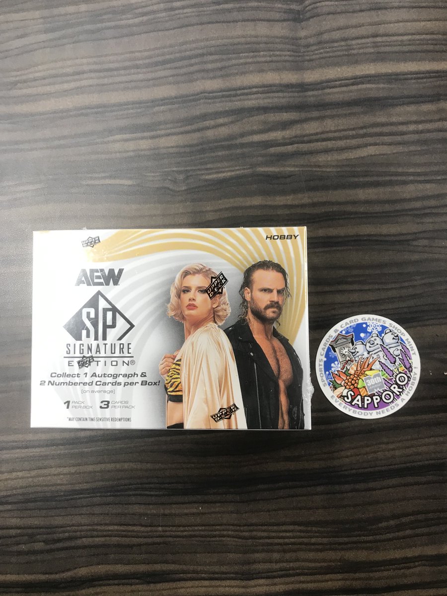 mintsapporo's tweet image. 【札幌店】【新商品入荷】
「2026 UPPER DECK AEW SP SIGNATURE EDITION」
各BOXに直筆サイン1枚封入！
各BOXにシリアル入りベース/249が1枚とベースパラレル#/99以下(1of1まで!)が1枚封入！
入荷致しました！！
tradingcardjournal.com/2025/07/%e3%80…