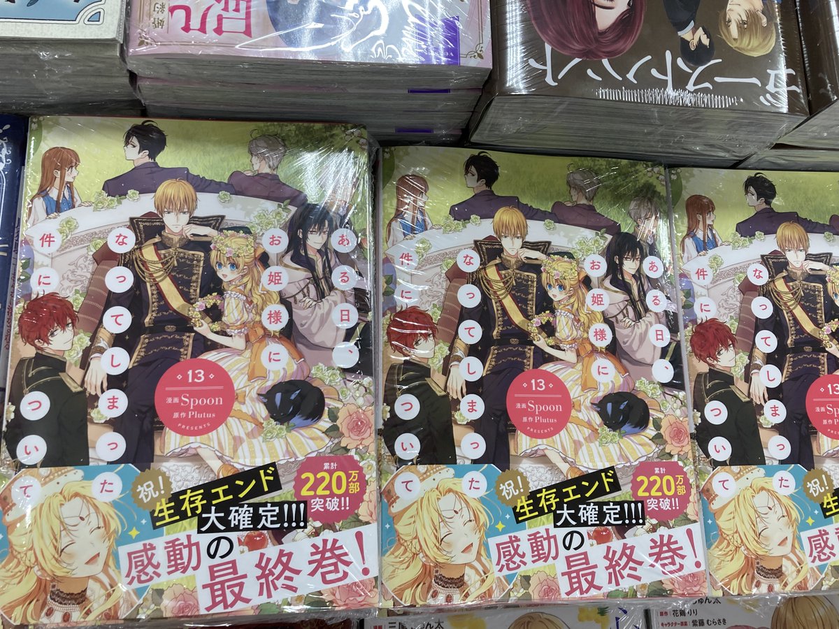 書籍入荷情報】 『ある日、お姫様になってしまった件について 13巻