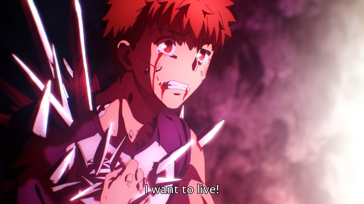 character with low sense of self worth forced to verbalize their desires as a conclusion to their arc