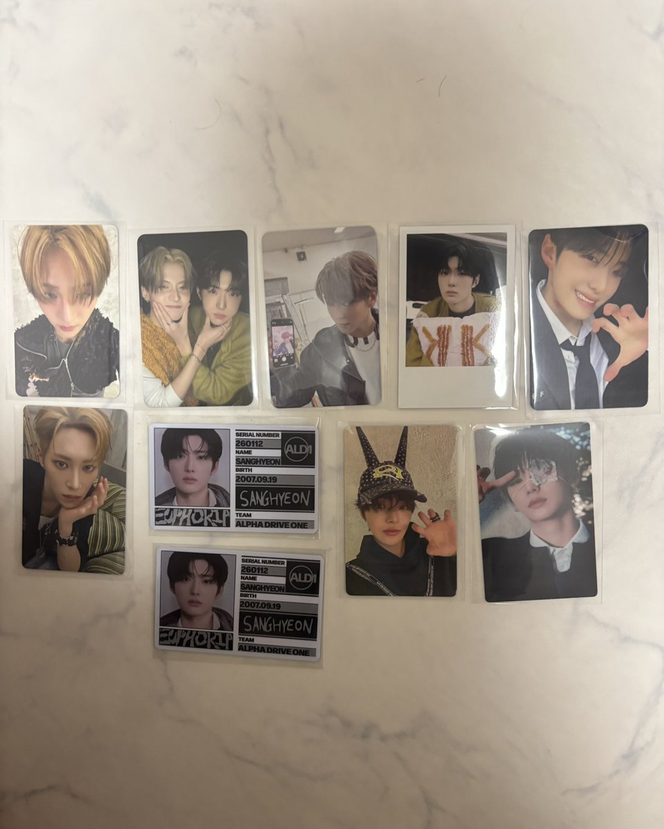 AlphaDriveOne EUPHORIA ALD1 サンウォン リオ トレカ - Alpha Drive