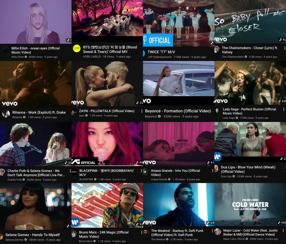 AboutMusicYT's tweet image. Music in 2016: