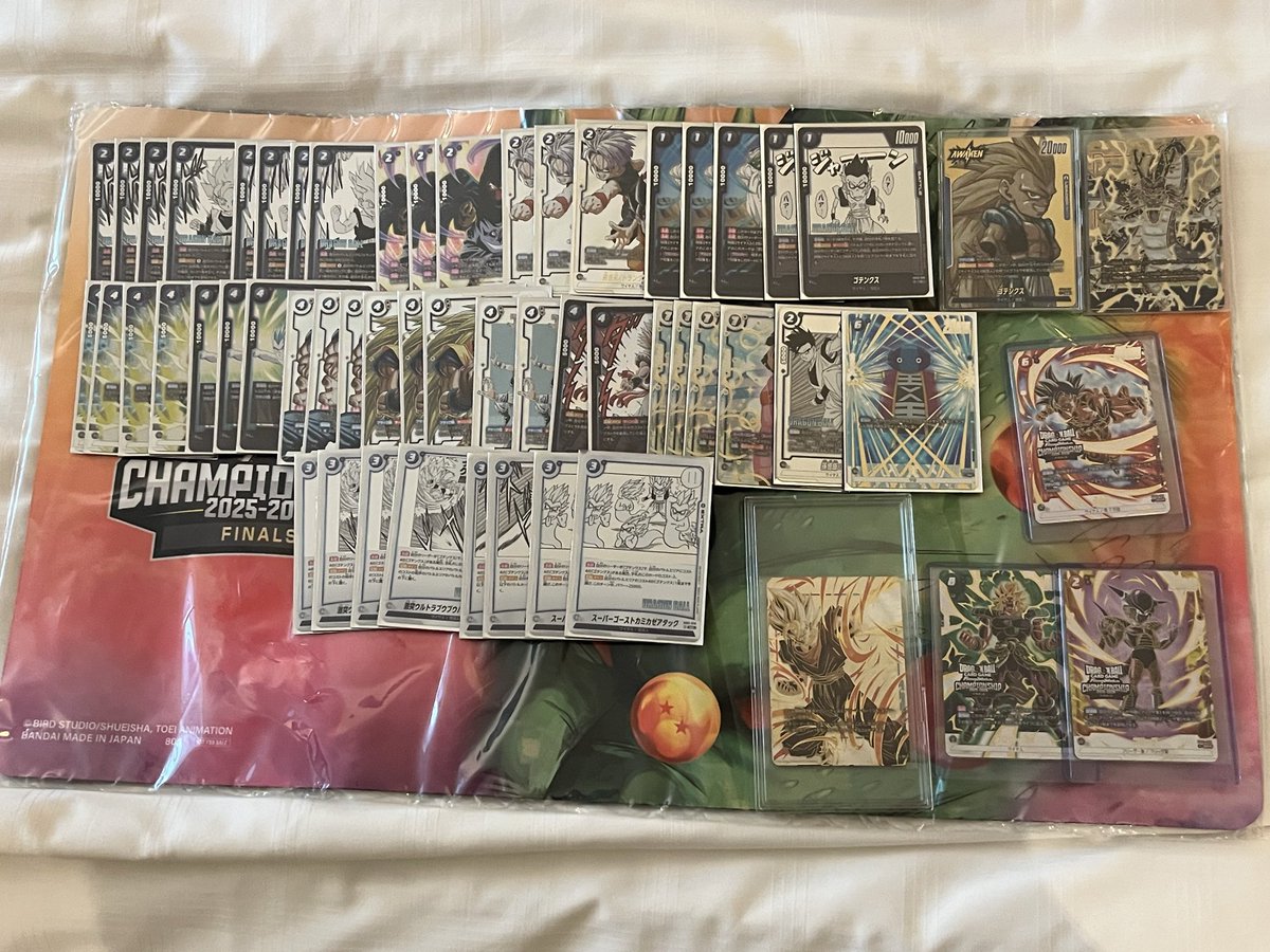 DragonBall Super Fusion World Asia Final

Thank you for everything that you have given me. 
DBFW will always have a special place in my heart ❤️ 

Mirror ✅
orange piccolo ❌
red gohan ✅
yellow vegeta ❌
top cut
black jr ✅
red gohan ❌

#フュージョンワールド