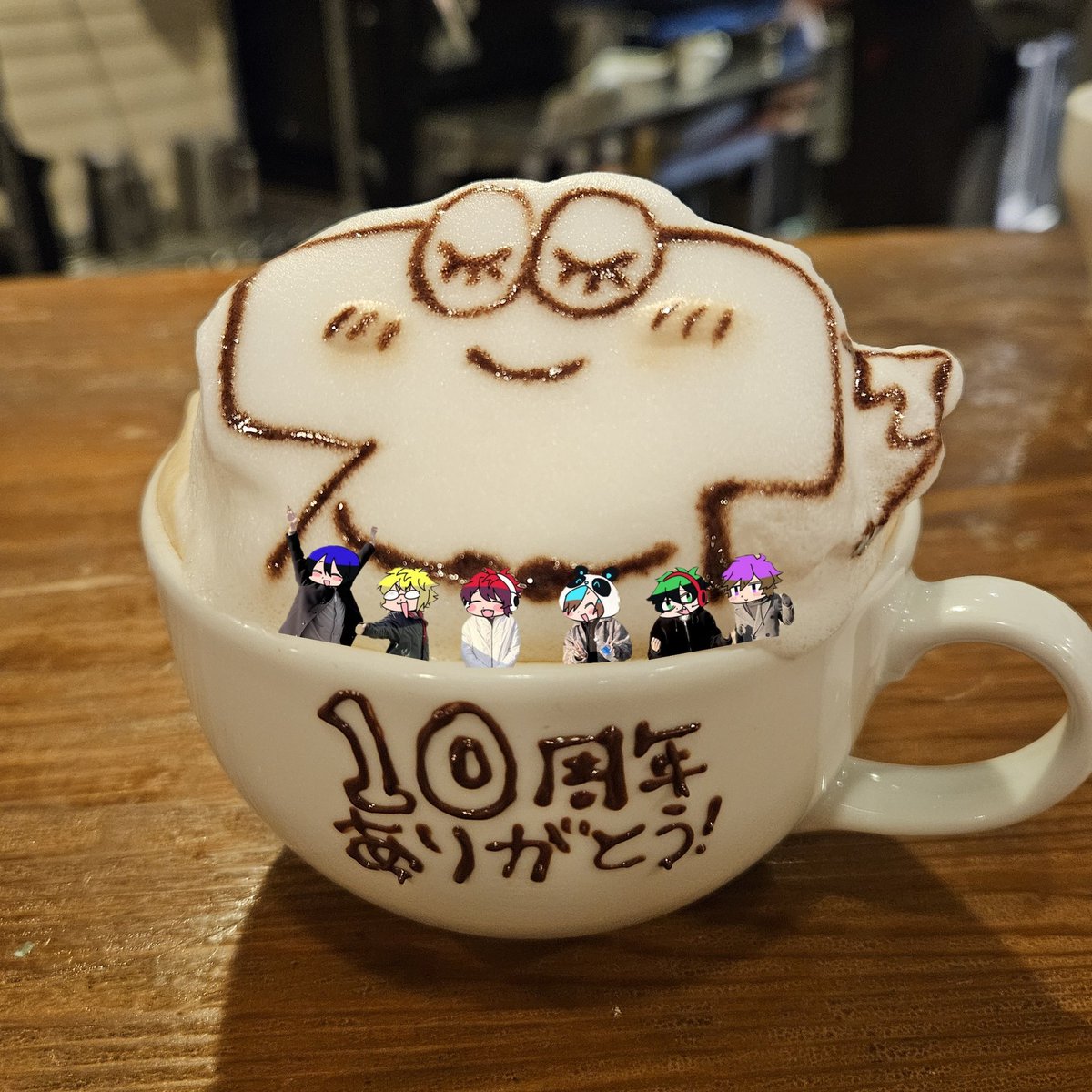 ワイテルズ10周年ありがとうございます！🎉 おめでとう！！🎂