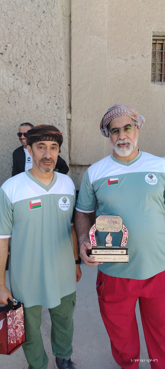 شارك الفريق صباح اليوم السبت المسير التاريخي الثاني بولاية بهلاء  تحت رعاية اللواء الركن المتقاعد/ سعيد بن ناصر السالمي .حيث جمع بين التراث والمشهد الطبيعي .
حيث مر المسار :
قلعة بهلا وسوق بهلاء
مسجد الفراج
حارة جبل
باب الشريجات
وادي بهلا
الزيجرة
معصرة السكر اليدوية
باب السيلي