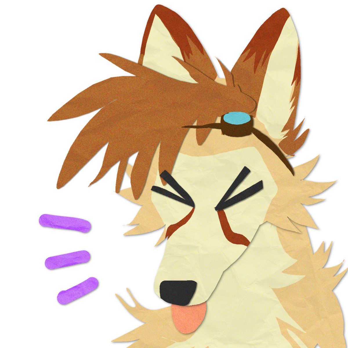 poofylynx's tweet image. Blep