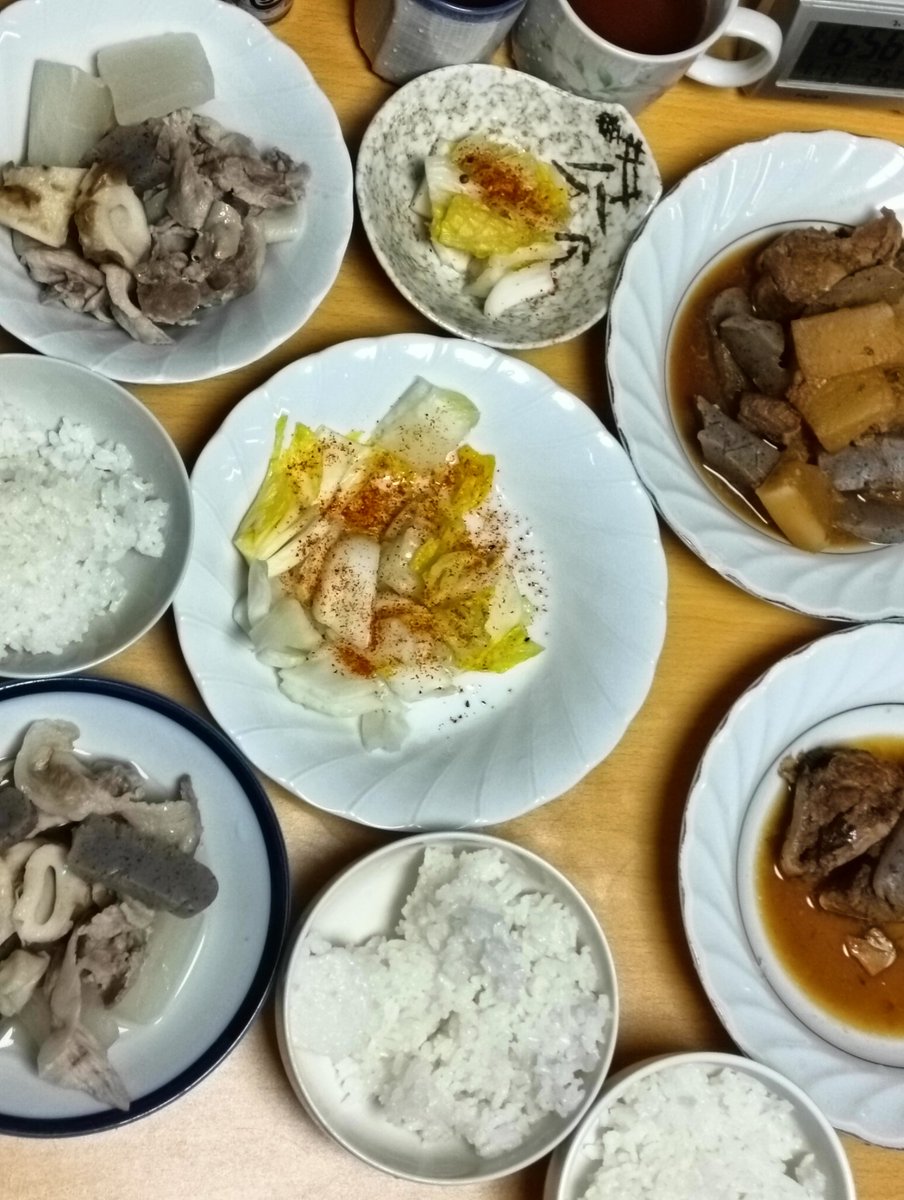 1月17日 土曜日 夜ごはん🧒👫🙋