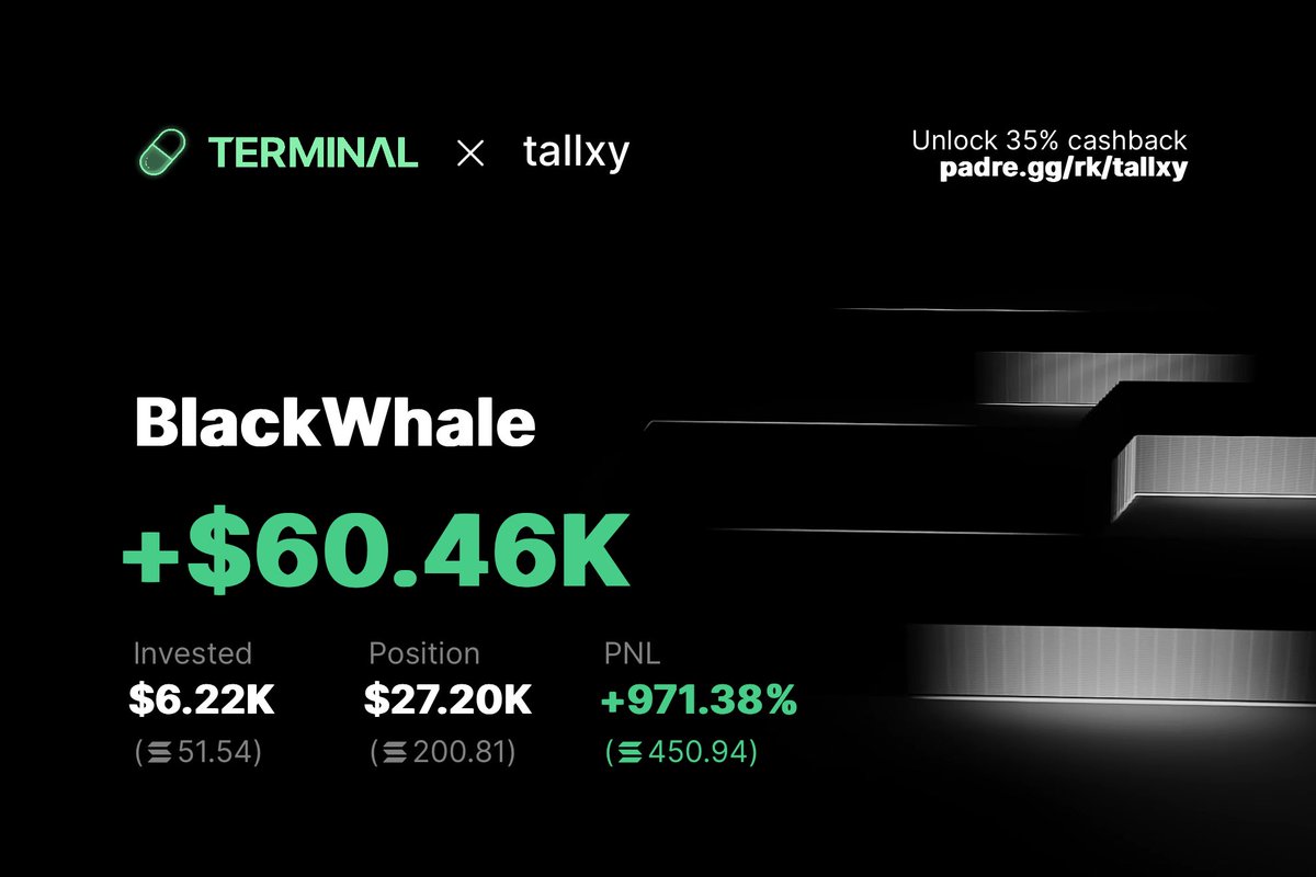 tallxyyy's tweet image. Good morning!

Ill be giving away 5 SOL since I have hit a huge win on $BlackWhale and wanna give back to the community :)

5 winners 1 sol each

To participate:

Follow @tallxyyy and @0xGangy with notis on

Like and retweet this post

BE ACTIVE!

48H

Goodluck :)