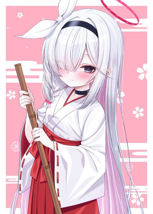 新年明けまして巫女服プラナちゃん⛩️ 
