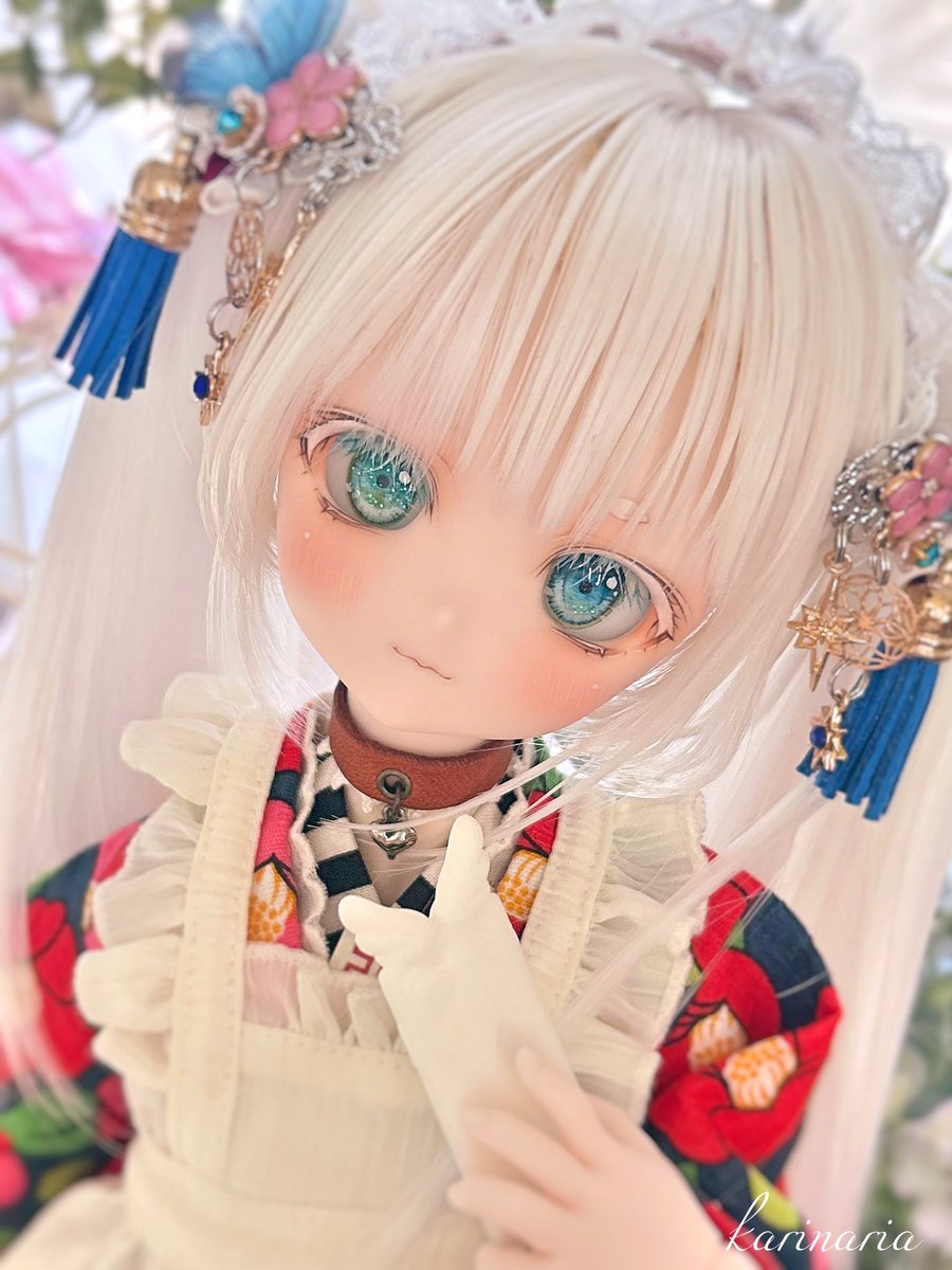 今年1番初めの２７番さんのお家探しを始めました🏠

ホワイトアイライン、まろ眉、猫口にっこりな子です✨月曜日22時台の終了予定です。（手描きアイ3組と髪飾りが付属します🦋）

どうぞ素敵なご縁があります様✨宜しくお願い致します(=^x^=)auctions.yahoo.co.jp/jp/auction/p12…