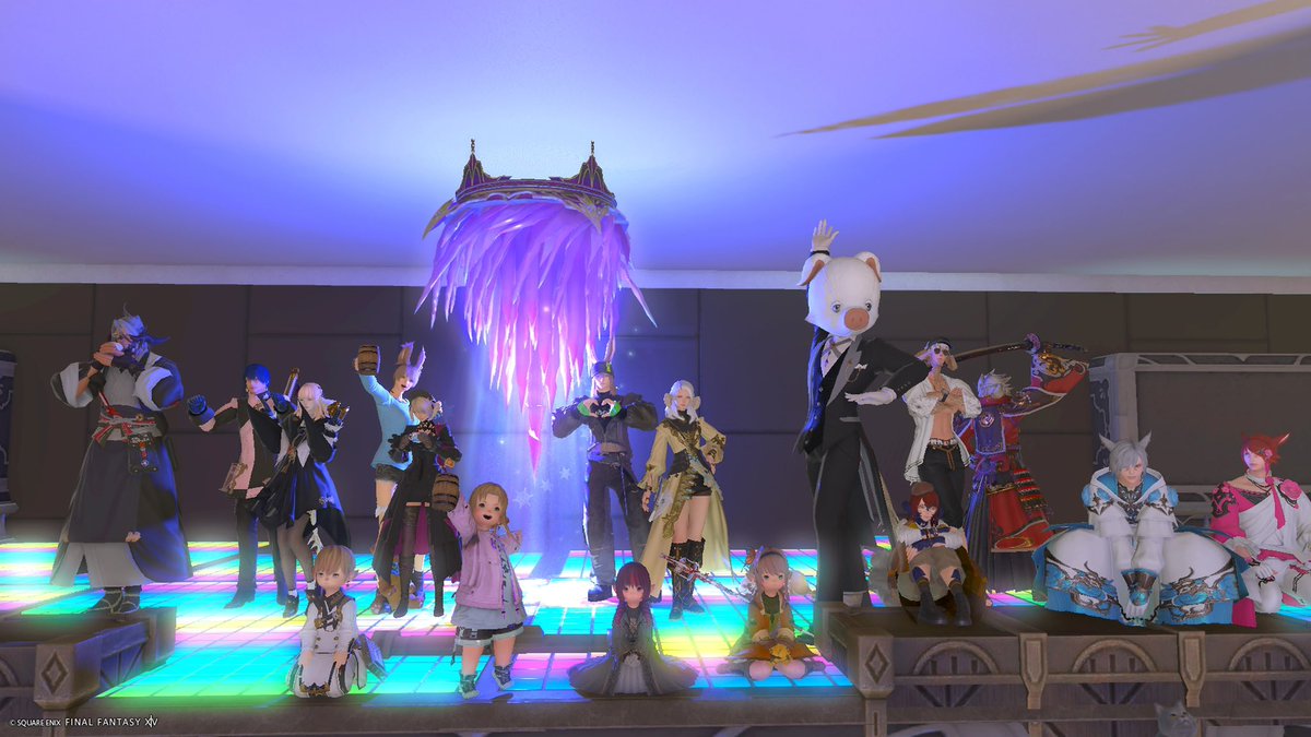 fcrosecochon's tweet photo. 昨日はFC新年会をしました！
格付けチェックをしたり(司会と物置く不器用でSSとれてません😘)
新居を親方達が素敵にハウジングをしてくれたので撮影会もしました！
今年も自由が過ぎるFCで楽しくやってこーね！！

#FF14
#FF14FC
#FF14FC募集
#FCローズコション
#Yojimbo https://t.co/UTrveYhob8
