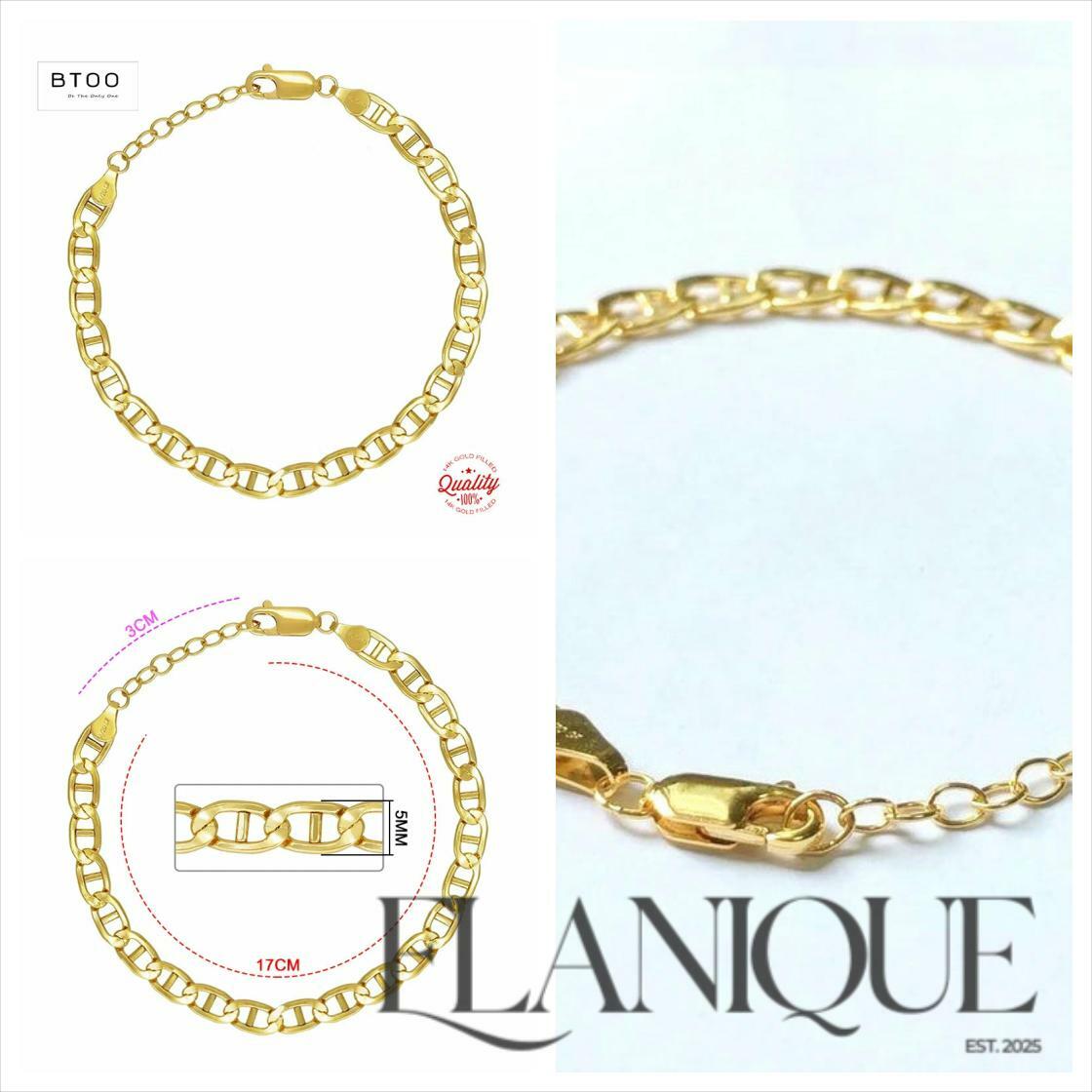 elaniqueshop's tweet image. Elevate your style with our Real 14K Gold Filled Chain Bracelet—waterproof, non-tarnish, and hypoallergenic for just $228.04! Make it yours today. #JewelryDesign #AccessoryStyle

Shop Now elanique.shop/products/real-…