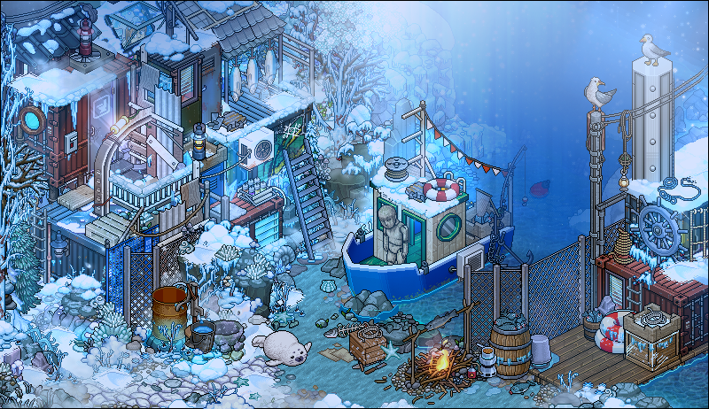 ❄️

#Habbo #pixelart #Arctic