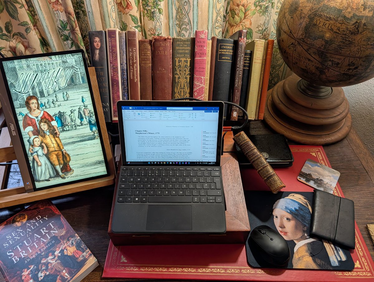 I'm three steps closer to Lucy's Publication!

I'm working on the copy edits, I've sent over the images, and Lucy has an amazing Forward from a fellow historian that I admire &amp; respect. 

Full of new research and unseen letters, Lucy Walter has her voice!

#SecretQueen #amwriting