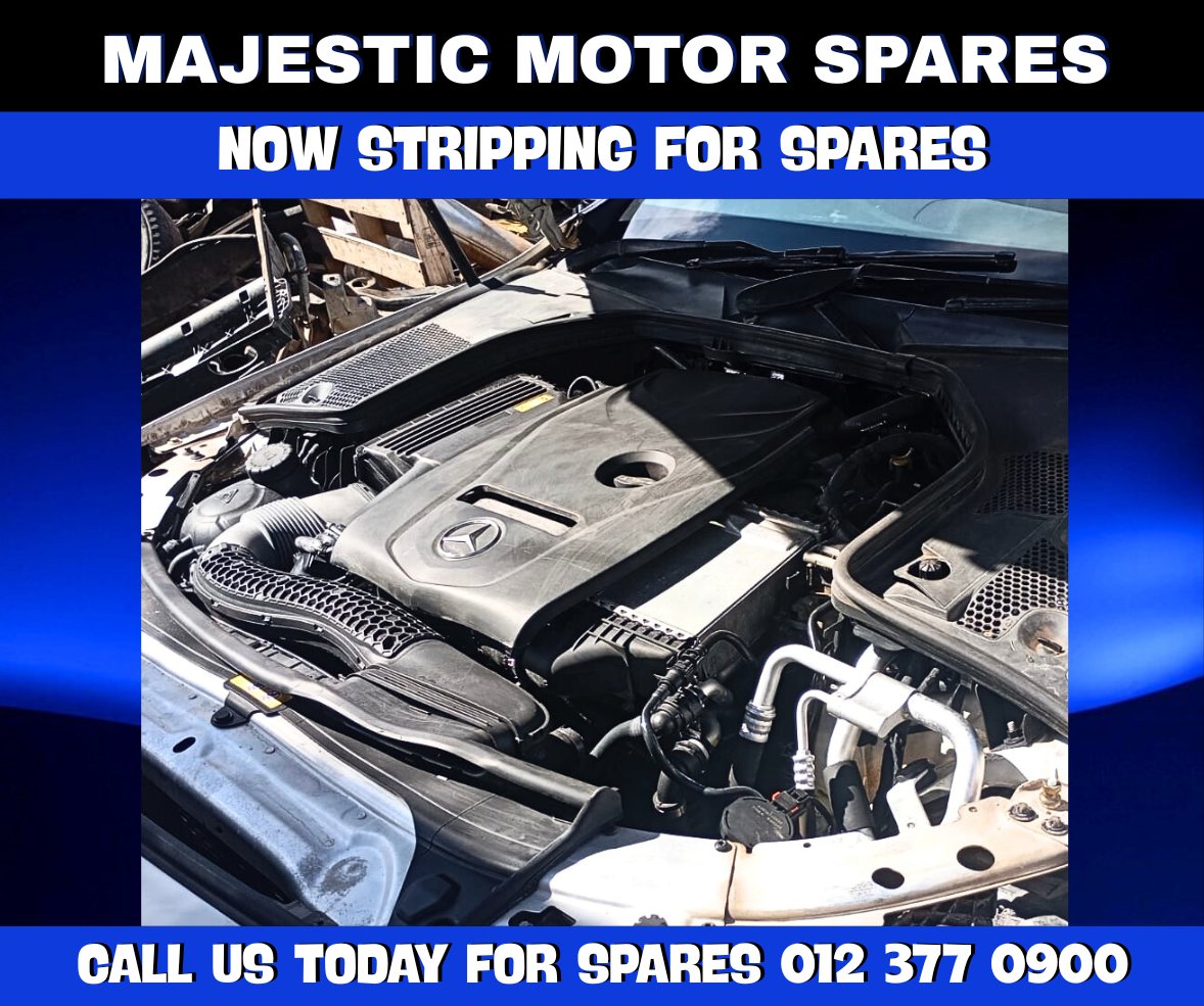 SpareMotor's tweet photo. 2017 Mercedes-Benz C200 W205 Auto Petrol – Stripping for Spares
#MercedesBenz #C200 #W205 #StrippingForSpares #UsedMercedesParts #SecondHandCarParts #GermanCarParts #AutoSpares #EngineComponents #BodyParts
View online: https://t.co/GuCJ2Fr3jh https://t.co/BiaGZuVAaf
